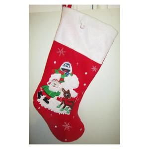 Rudolph the Red Nosed Reindeer Gang 17" Holiday Christmas Stocking